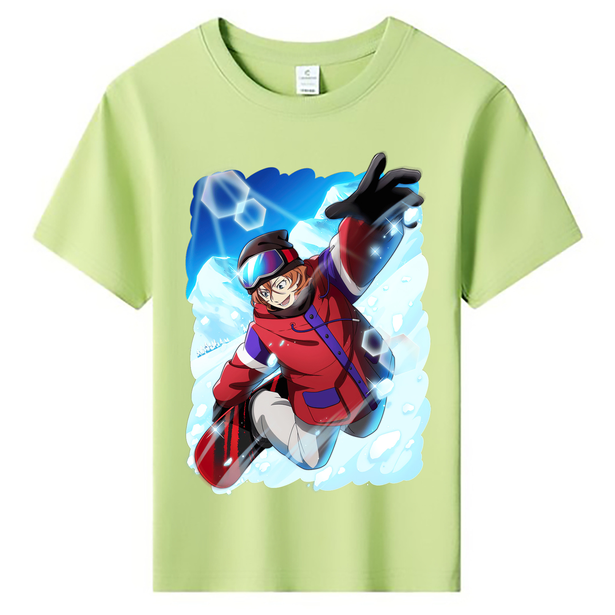 （画像用） 文豪ストレイドッグス Bungo Stray Dogs 綿100％キッズTシャツ（フロントプリント）